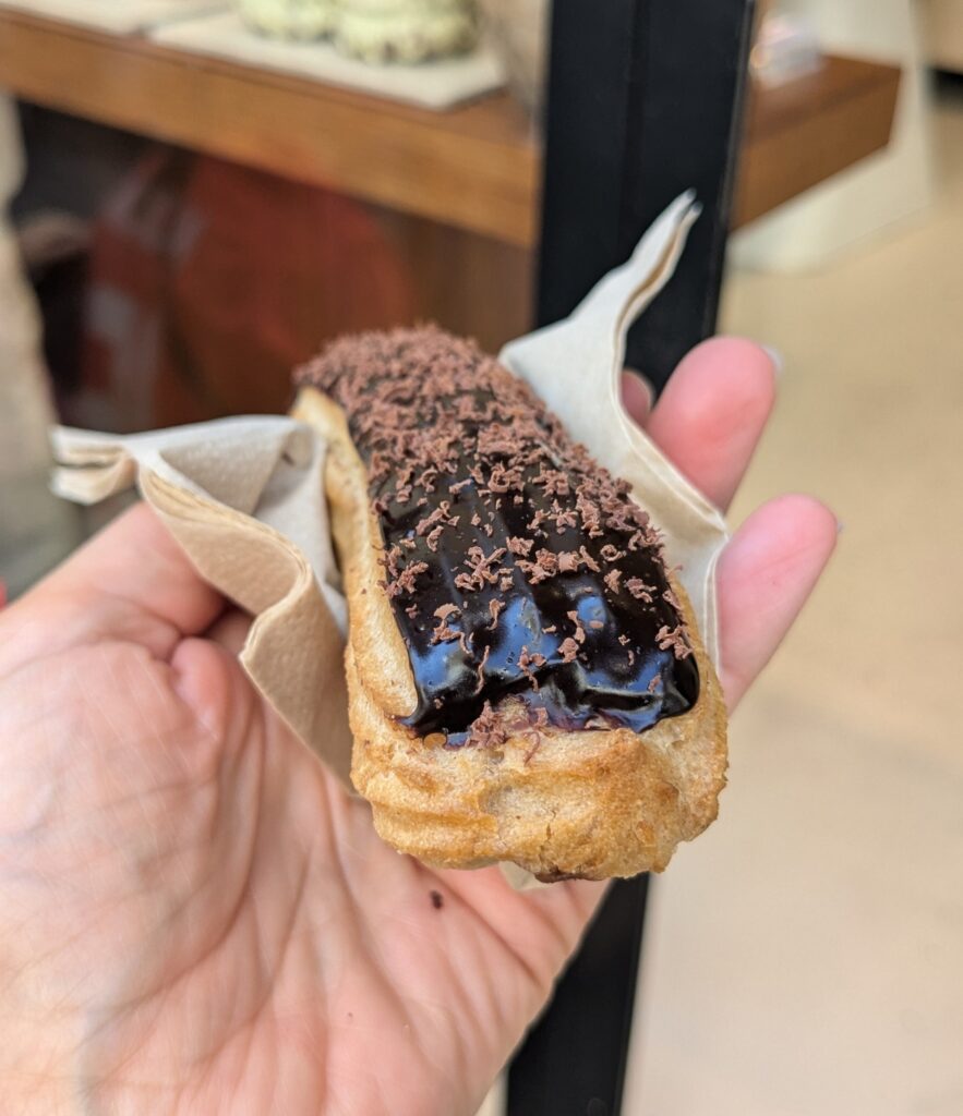 Copains Paris éclair chocolat sans gluten