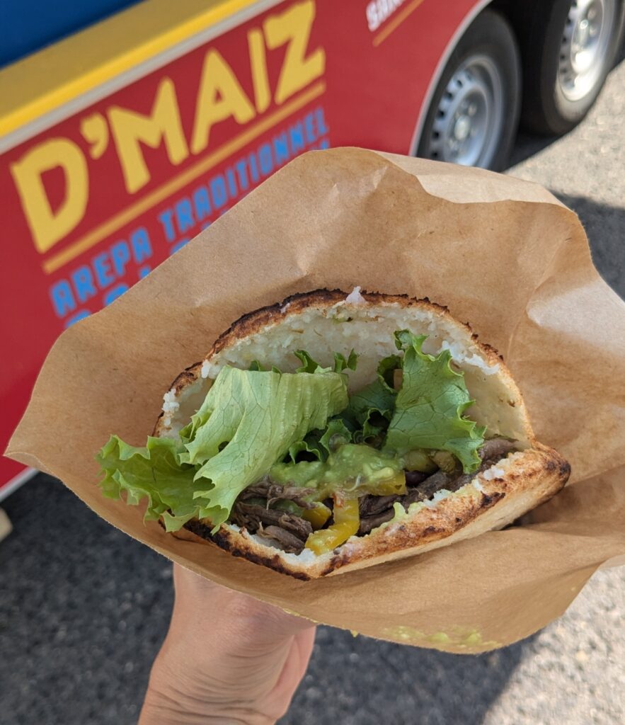 d maiz arepas foodtruck colombien festival suisseromande
